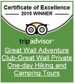 Tripadvisor Certificate of Excellence 2015